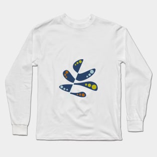 Colorful Abstract Plant Long Sleeve T-Shirt